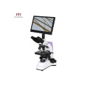 40X -1000X Upright Microscope Trinocular Head with LED Light
